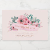 フローラパーソナライズされたの食品/瓶ラベル フードラベル (シングルラベル)