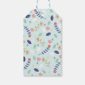 フローラパーソナライズされたイースターギフトラベル ギフトタグ (裏面)