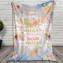 フローラパーソナライズされたコラージュ名