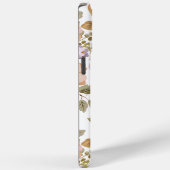 フローラパーソナライズされたシックな花の植物名 Case-Mate iPhoneケース (裏面 / 右)