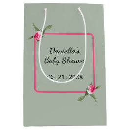 フローラパーソナライズされたスプレー ミディアムペーパーバッグ