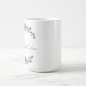フローラパーソナライズされたセラミック製マグカップ コーヒーマグカップ (中央)