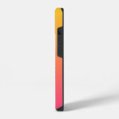 フローラパーソナライズされたハート iPhoneケース (左側面)