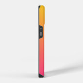 フローラパーソナライズされたハート iPhoneケース (右側面)