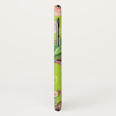 フローラパーソナライズされたパステルグリーンサボテン Case-Mate iPhoneケース (裏面/左)