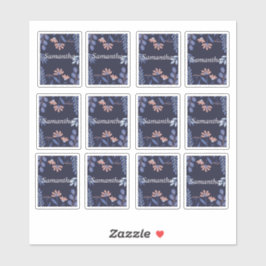 フローラパーソナライズされたビニールのシール シール