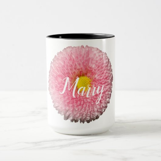 フローラパーソナライズされたマグカップ マグカップ (中央)