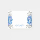 フローラパーソナライズされたメモ ポストイット (正面)