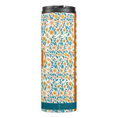 フローラパーソナライズされたモノグラム&ネームウォータータンブラー タンブラー (裏面)