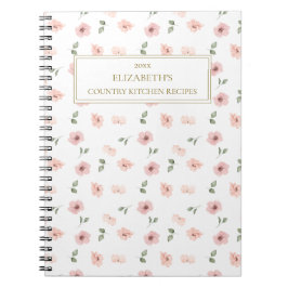 フローラパーソナライズされた名レシピ ノートブック