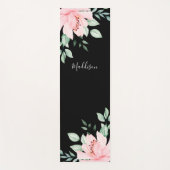 フローラパーソナライズされた名 ヨガマット (正面)
