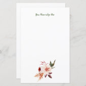 フローラパーソナライズされた文具 (正面/裏面)