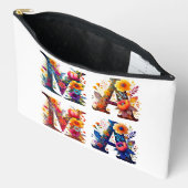 フローラパーソナライズされた アクセサリーポーチ (見開き)