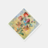 フローラパーティーナプキン スタンダードカクテルナプキン (角)
