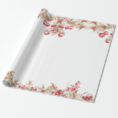 フローラパーティー ラッピングペーパー (アンロールド)