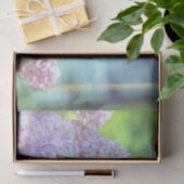 フローラパープル薄紫カントリーアートデザイン 薄葉紙 (ギフト)