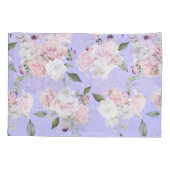 フローラパープル香水ボトルモノグラム 枕カバー (裏面)