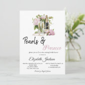 フローラパールスプロセッコブライダルシャワー 招待状 (スタンド正面)