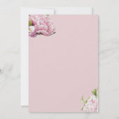 フローラパールスプロセッコブライダルシャワー 招待状 (裏面)