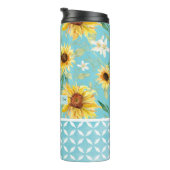 フローラヒマワリカント最高のスマザーエバ  タンブラー (回転右)