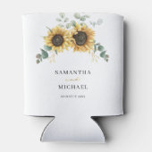 フローラヒマワリ結婚ユーカリ 缶クーラー (裏面)