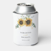 フローラヒマワリ結婚ユーカリ 缶クーラー (缶裏面)