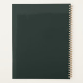 フローラヒマワールユーカリ結婚植物学 プランナー手帳 (裏面)