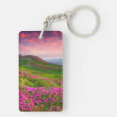 フローラヒルアクリルキーチェーン キーホルダー (裏面)