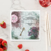 フローラビクトリアンエフエマデクページ スタンダードランチョンナプキン (インサイチュ)