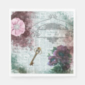 フローラビクトリアンエフエマデクページ スタンダードランチョンナプキン (正面)