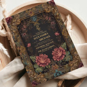 フローラビクトリアンゴシ結婚ック 招待状