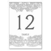 フローラビクトリアンシルバーグレーテーブルカード テーブルナンバー (裏面)
