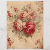 フローラビクトリアンスクラップブックジャーナル紙 (正面)