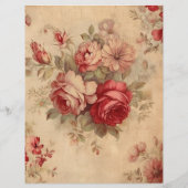 フローラビクトリアンスクラップブックジャーナル紙 (裏面)