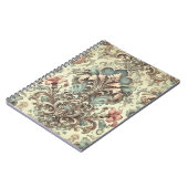 フローラビクトリアンダマスクパターン ノートブック (左側)