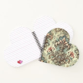 フローラビクトリアンダマスクパターン ノートブック (内部)