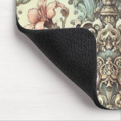 フローラビクトリアンダマスクパターン マウスパッド (コーナー)