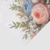 フローラビクトリアンハットティーパーティー付き女性 薄葉紙 (詳細)