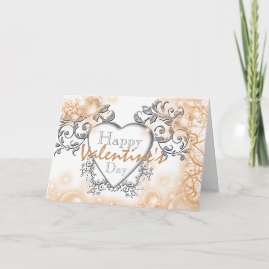 フローラビクトリアンバレンタインハート シーズンカード (正面)