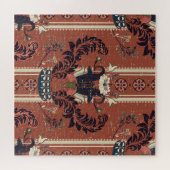 フローラビクトリアンブーケ:ヴィンテージパタ華美ーン ジグソーパズル (横)