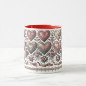 フローラビクトリアンマグforバレンタインデー マグカップ (中央)