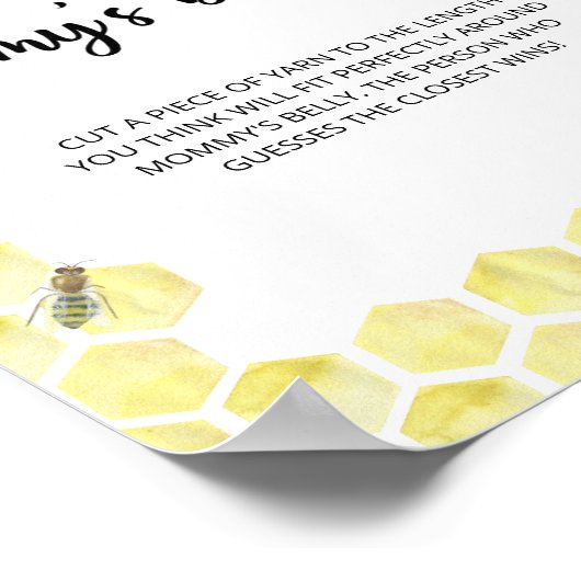 フローラビーどのように大きいママの腹ゲーム ポスター (角)