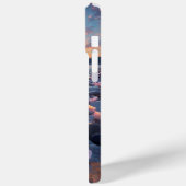 フローラビーチサンセットフォンケース – サマービベス Case-Mate iPhoneケース (裏面 / 左)