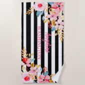 フローラビーチタオル ビーチタオル (正面)