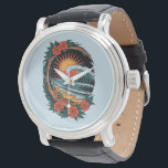 フローラビーチラバーサンセットバケーションギフトレトロ 腕時計<br><div class="desc">フローラビーチラバーサンセットバケーションギフト</div>