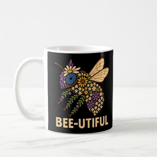 フローラビーフュージョンBee-Utiful コーヒーマグカップ (左)