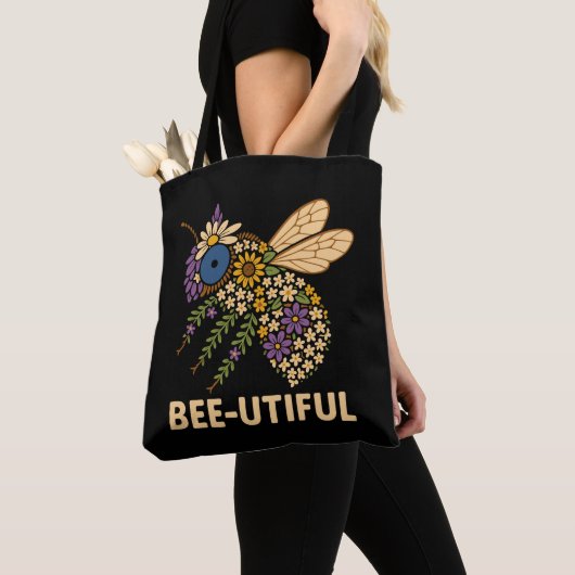 フローラビーフュージョンBee-Utiful トートバッグ (クローズアップ)