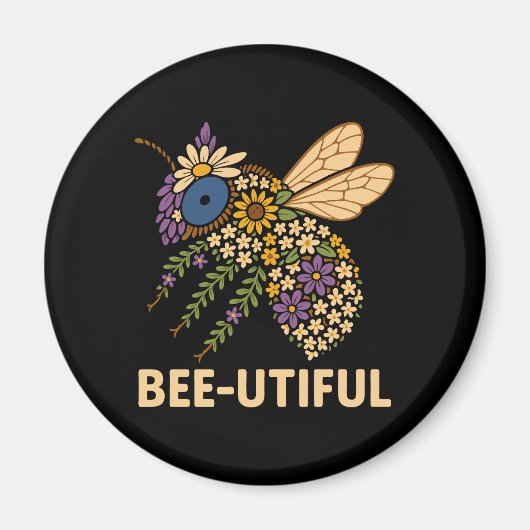 フローラビーフュージョンBee-Utiful マグネット (正面)
