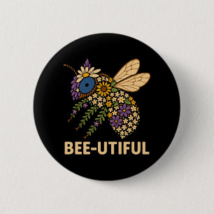 フローラビーフュージョンBee-Utiful 缶バッジ