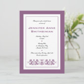 フローラビーブライダルシャワー招待状 招待状 (スタンド正面)